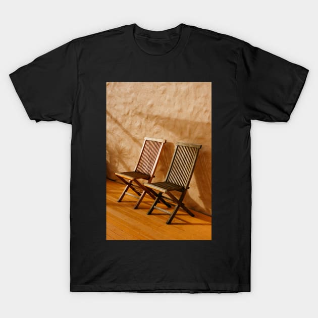 Deck Chairs T-Shirt by jwwallace